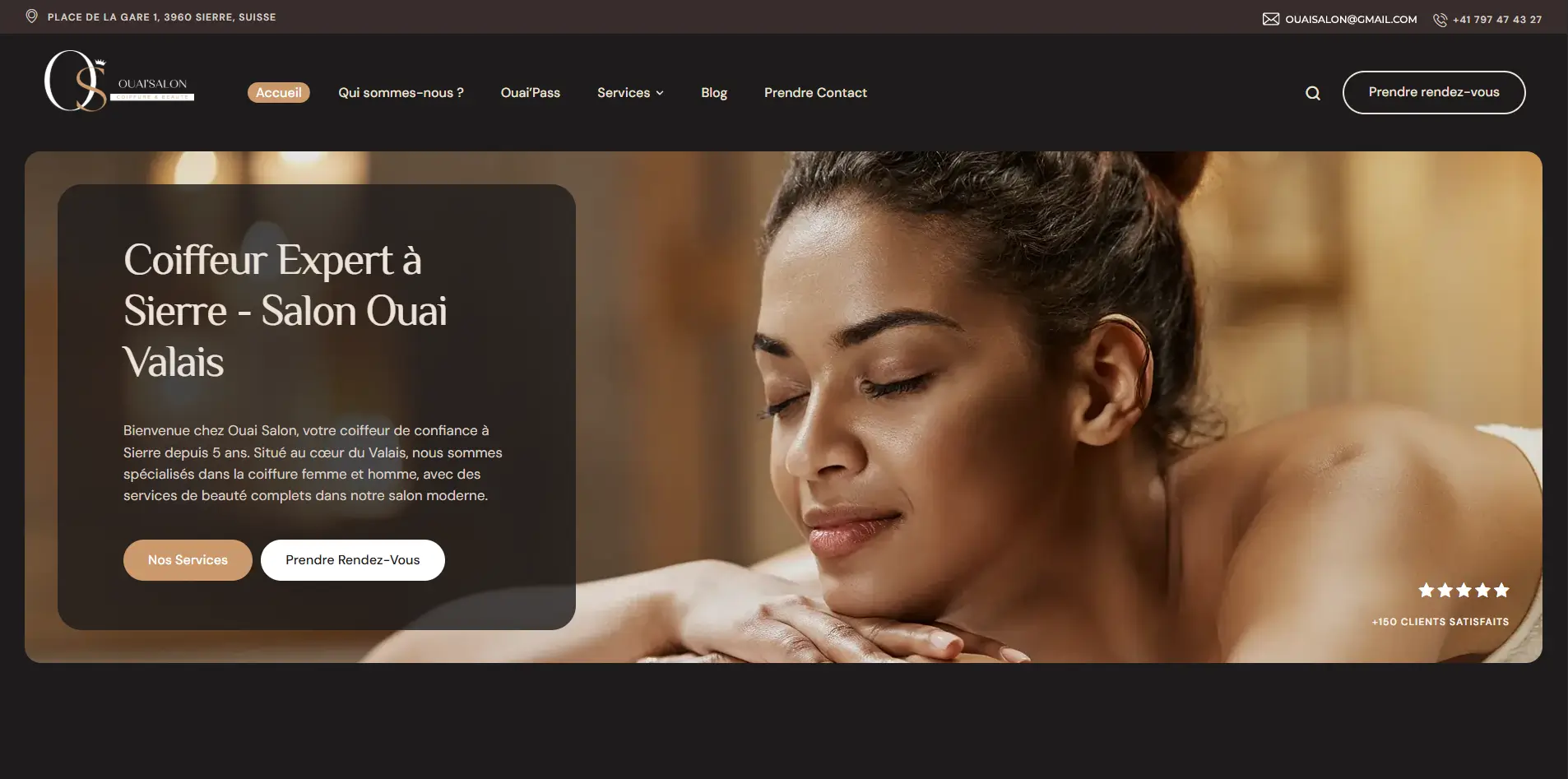 Ouai Salon Website